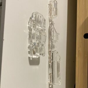 Clear Acrylic Car Model Set